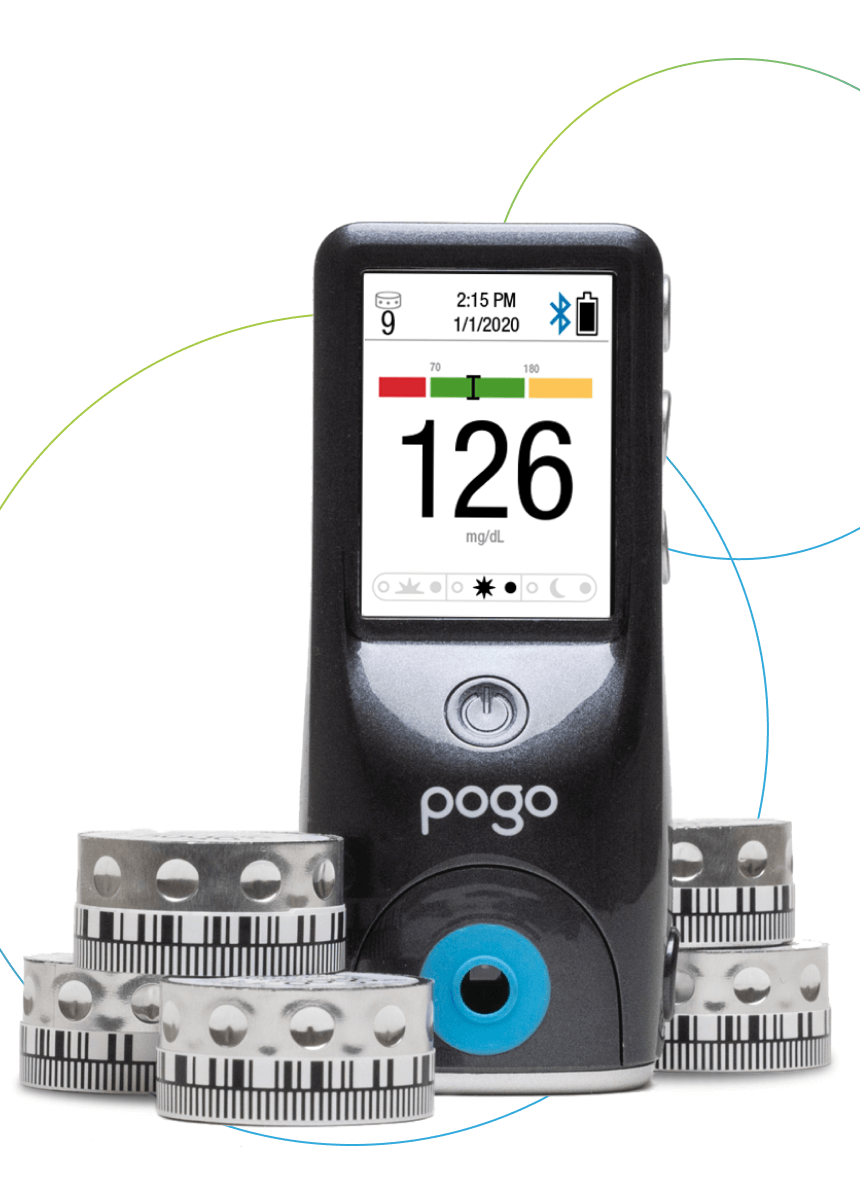 POGO Automatic monitor and cartridges